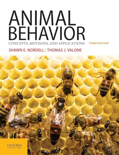 9780190924232: Animal Behavior: Concepts, Methods, and Applications