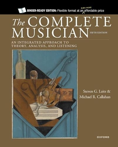 Imagen de archivo de The Complete Musician: An Integrated Approach to Theory, Analysis, and Listening a la venta por Revaluation Books