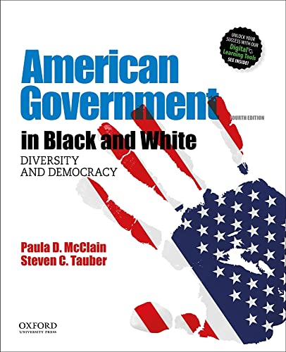 Stock image for American Government in Black and White: Diversity and Democracy for sale by HPB-Red