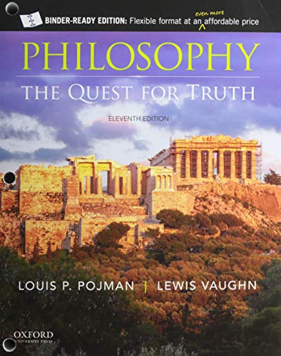 Imagen de archivo de Philosophy: The Quest for Truth Format: Loose Leaf a la venta por INDOO