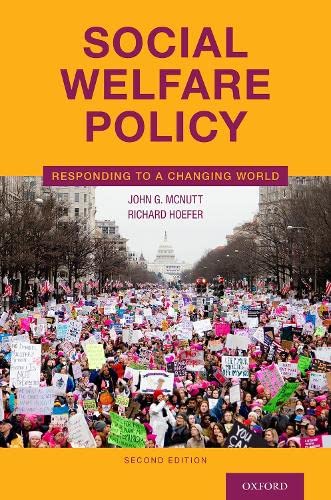 Beispielbild fr Social Welfare Policy: Responding to a Changing World zum Verkauf von BooksRun