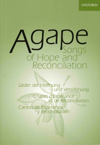 Stock image for Agape: Songs of Hope and Reconciliation for sale by Better World Books: West