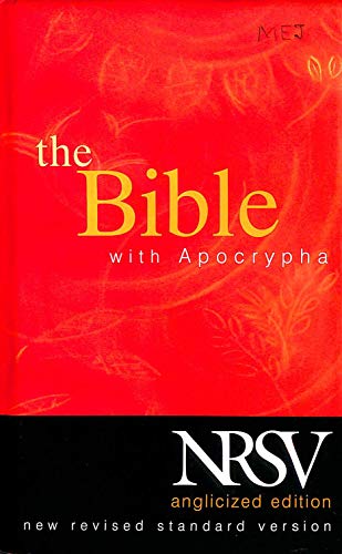 Beispielbild fr The Holy Bible : New Revised Standard Version (NRSV). ANGLICISED VERSION. 1995. With APOCRYPHA/DEUTEROCANONICAL BOOKS zum Verkauf von Rosley Books est. 2000