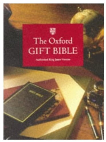 9780191114960: OXFORD GIFT BIBLE KUNSTLEER WIT