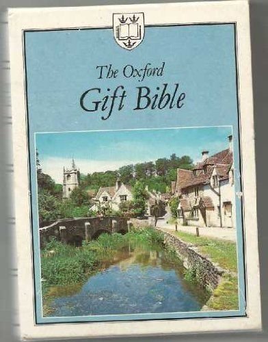9780191115011: The Oxford Gift Bible: Authorized King James Version: (White Imitation Leather)