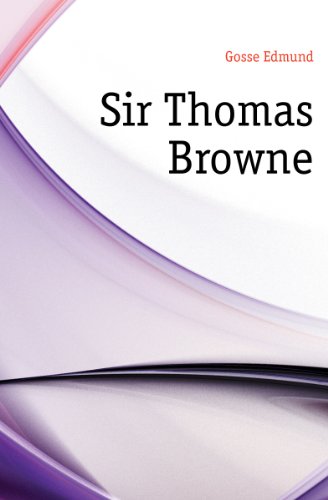 9780191669484: Sir Thomas Browne: A Life