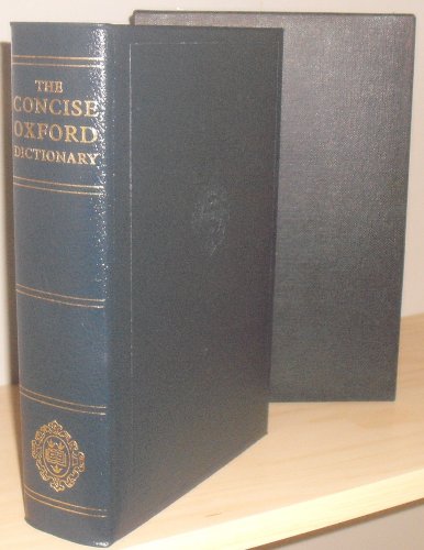 9780191958823: The Concise Oxford Dictionary of Current English