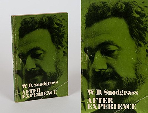 Imagen de archivo de After Experience : Poems and Translations a la venta por Better World Books: West