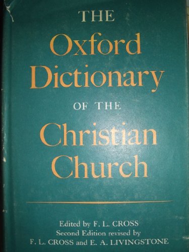 Stock image for The Oxford Dictionary of the Christian Church for sale by Anybook.com