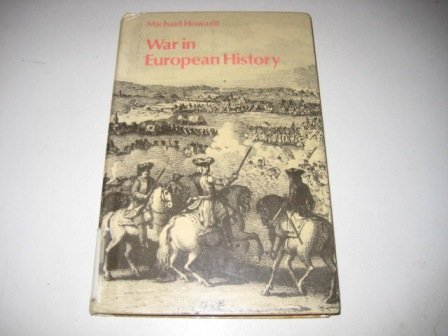 Imagen de archivo de War in European History a la venta por Ergodebooks