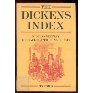 Beispielbild fr The Dickens Index zum Verkauf von Better World Books