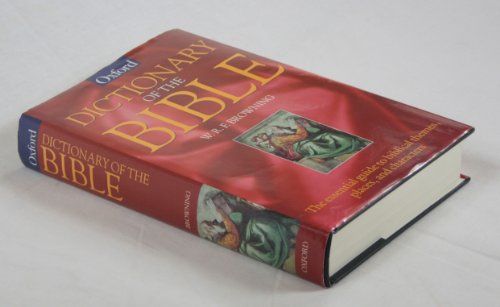 Beispielbild fr A DICTIONARY OF THE BIBLE. zum Verkauf von Cambridge Rare Books