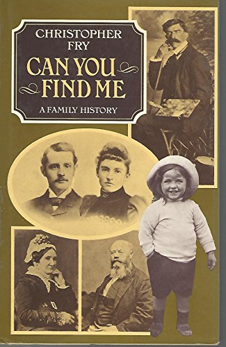 Stock image for Can You Find Me: A Family History for sale by Liberty Book Shop