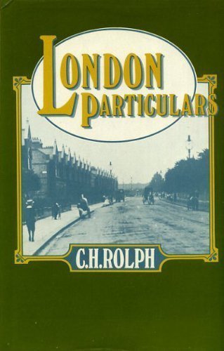 Stock image for London Particulars for sale by WorldofBooks