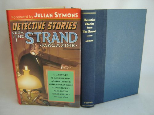 Beispielbild fr DETECTIVE STORIES FROM THE STRAND MAGAZINE zum Verkauf von WONDERFUL BOOKS BY MAIL