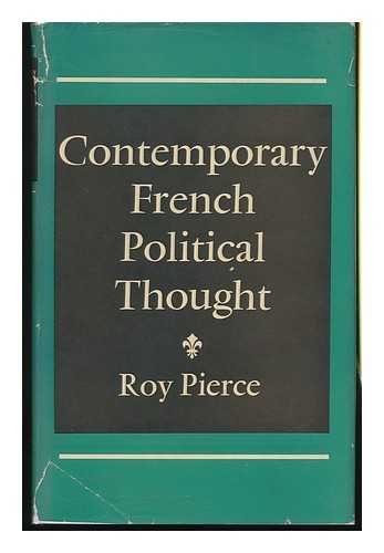 Beispielbild fr Contemporary French Political Thought zum Verkauf von Irish Booksellers