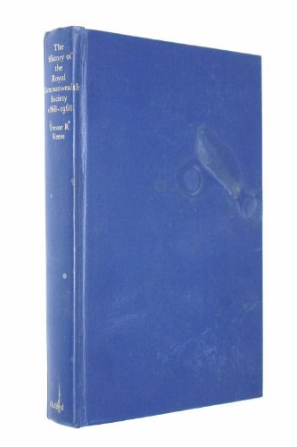 Beispielbild fr The History of the Royal Commonwealth Society 1868-1968 zum Verkauf von Better World Books