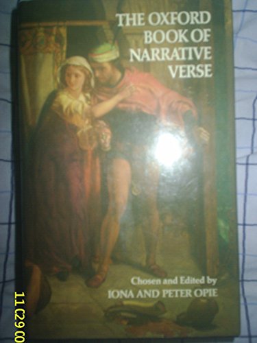 9780192141316: The Oxford Book of Narrative Verse (Oxford Books of Verse)