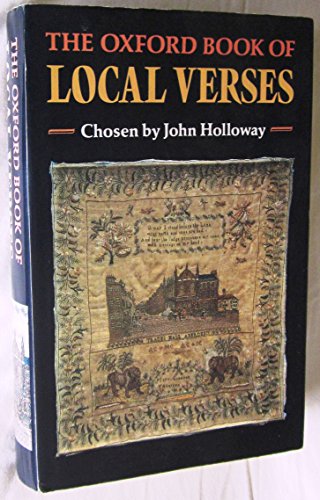 9780192141491: The Oxford Book of Local Verses