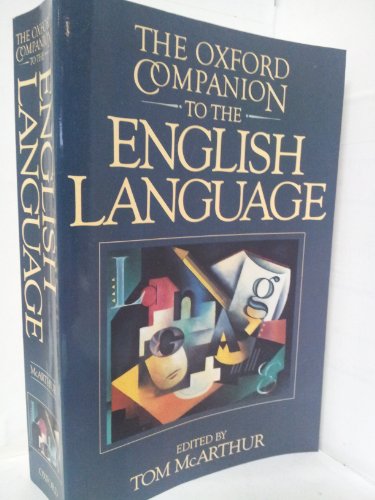 Imagen de archivo de The Oxford Companion to the English Language a la venta por SecondSale