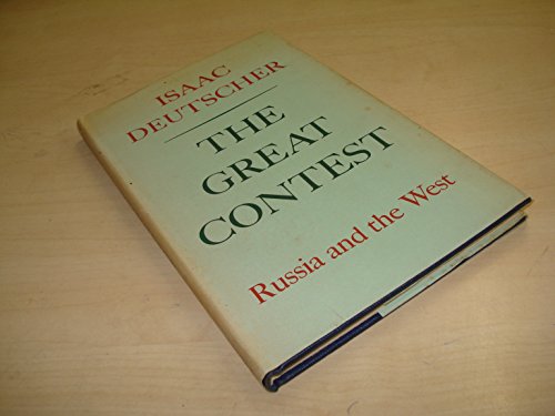 Imagen de archivo de The Great Contest: Russia and the West a la venta por Better World Books