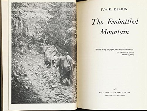 9780192151759: The Embattled Mountain