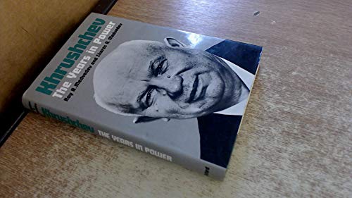 9780192158352: Khrushchev : The years in Power