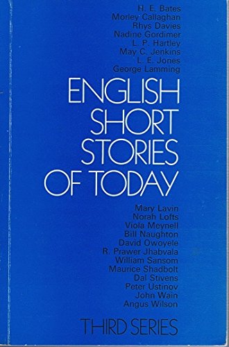 Stock image for English Short Stories of Today: 3rd Series for sale by medimops