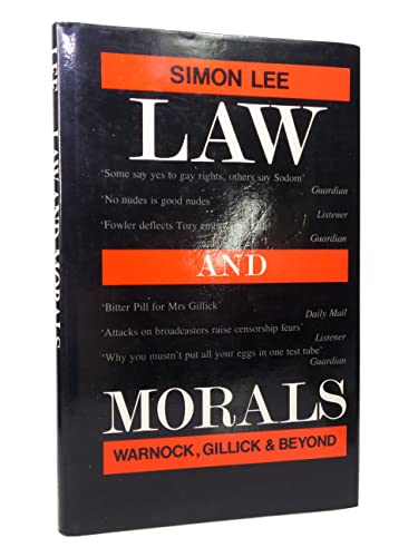 Law and Morals (9780192177537) by Lee, Simon