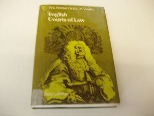 Stock image for English Courts of Law for sale by Better World Books