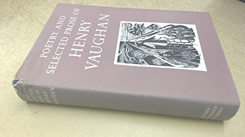 Poetry And Selected Prose Of Henry Vaughan (9780192541543) by Vaughan, Henry