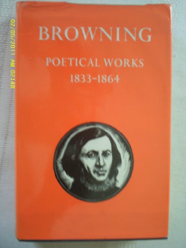 9780192541659: Poetical Works, 1833-1864 (Oxford Standard Authors)