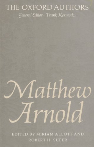 Stock image for Matthew Arnold for sale by Robin's books