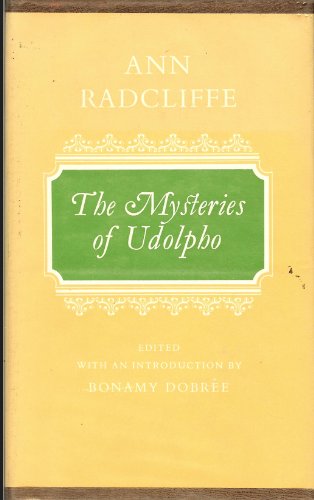 9780192553065: Mysteries of Udolpho (Oxford English Novels)