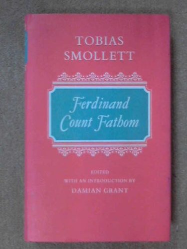 9780192553218: Ferdinand, Count Fathom (Oxford English Novels)
