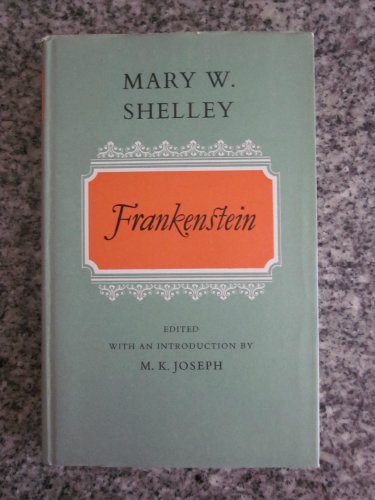 9780192553256: Frankenstein (Oxford English Novels)