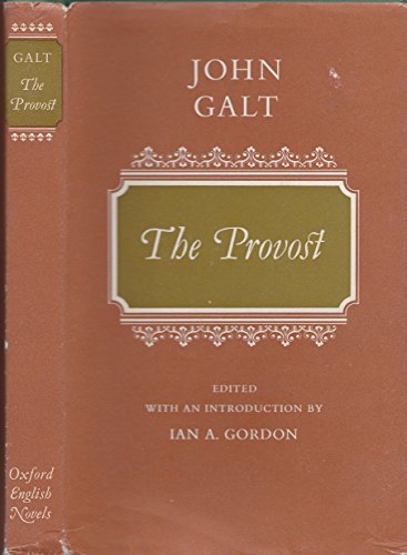 Imagen de archivo de The Provost (Oxford English Novels) a la venta por Harry Alter