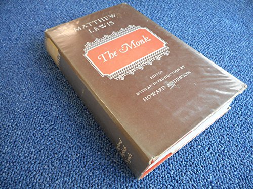 9780192553621: The Monk (Oxford English Novels)