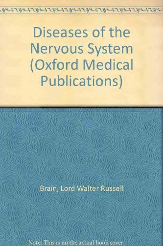 Imagen de archivo de Brain's Diseases of the Nervous System a la venta por Better World Books