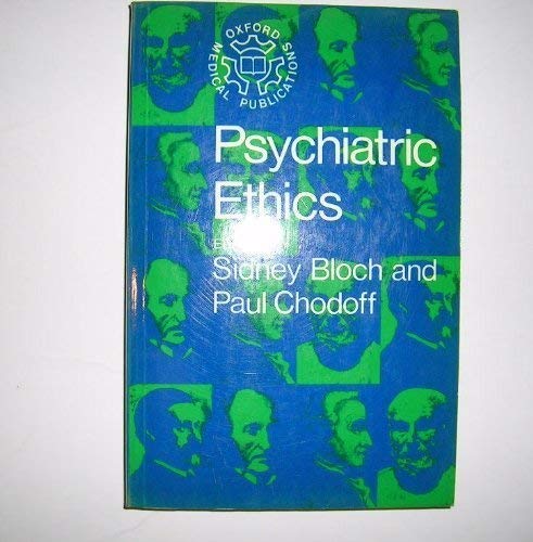 Imagen de archivo de Psychiatric Ethics (Oxford Medical Publications) a la venta por gearbooks