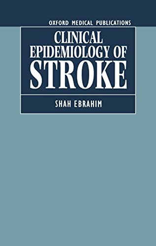 Stock image for The Clinical Epidemiology of Stroke for sale by Bingo Used Books