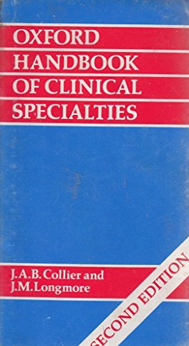 9780192618160: Oxford Handbook of Clinical Specialties