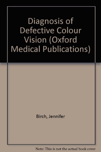 9780192618702: Diagnosis of Defective Colour Vision (Oxford Medical Publications)