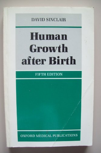 Imagen de archivo de Human Growth after Birth a la venta por Better World Books