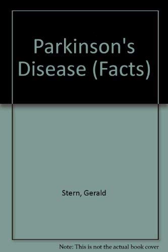 Stock image for Parkinson's Disease: The Facts for sale by Top Notch Books