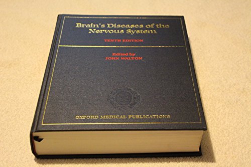 Imagen de archivo de Diseases of the Nervous System (Oxford Medical Publications) a la venta por Anybook.com