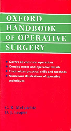 Stock image for Oxford Handbook of Operative Surgery (Oxford Handbooks) for sale by AwesomeBooks