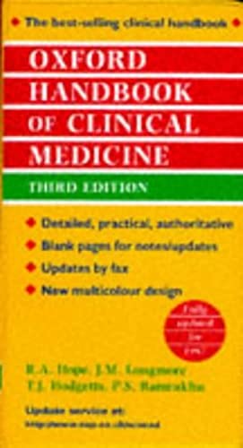 Oxford Handbook of Clinical Medicine (9780192621153) by Hope, R. A.; Longmore, J. M.; Hodgetts, T. J.; Ramrakha, P. S.