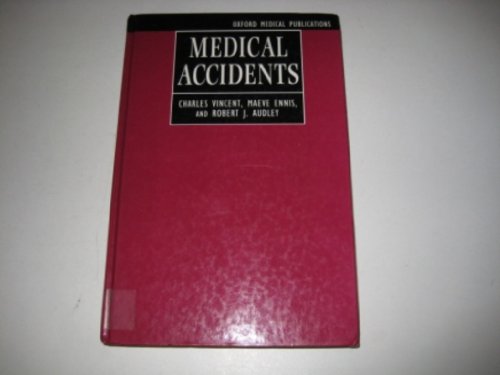 Imagen de archivo de Medical Accidents a la venta por Anybook.com