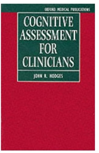 Beispielbild fr Cognitive Assessment for Clinicians zum Verkauf von Better World Books